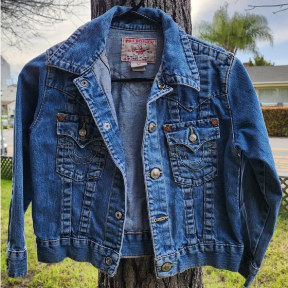vintage true religion jacket